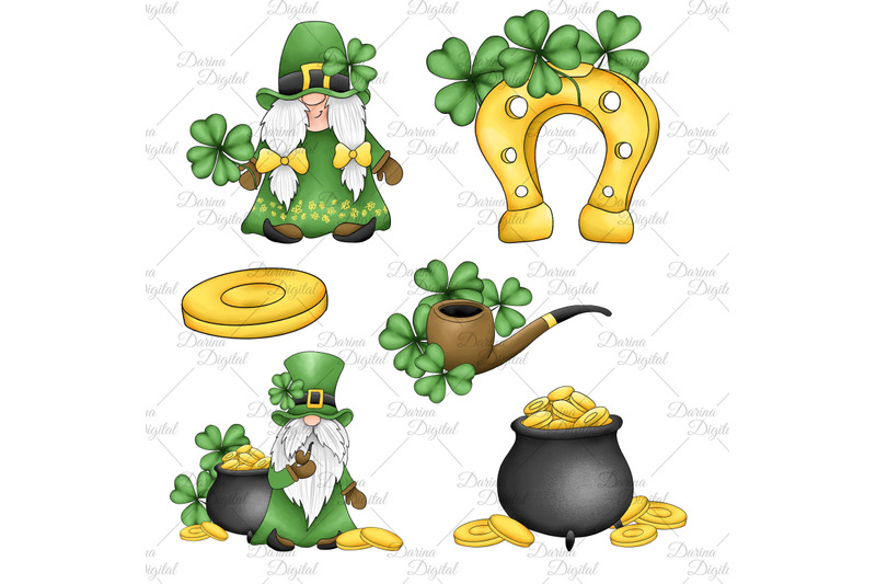 st-patrick-gnomes-clipart