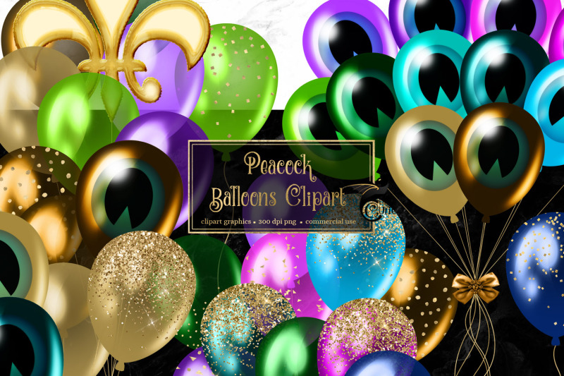 peacock-balloons-clipart