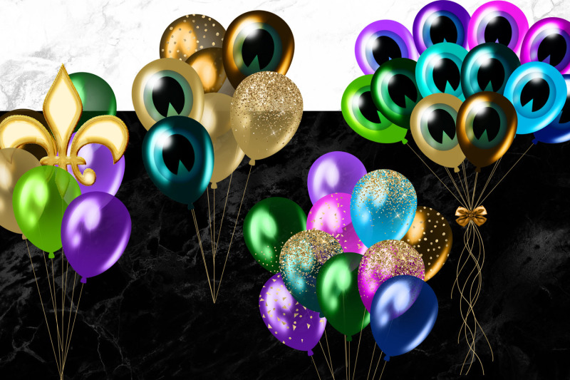 peacock-balloons-clipart