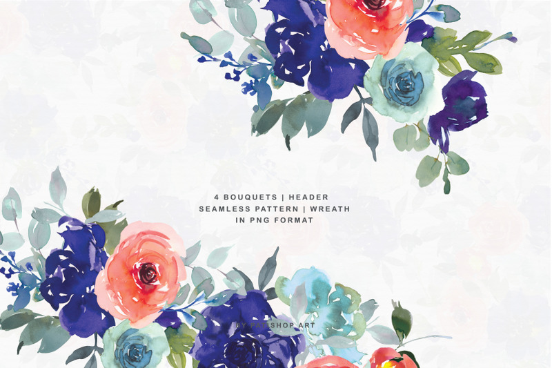 coral-reef-and-deep-koamaru-floral-bouquet-clipart