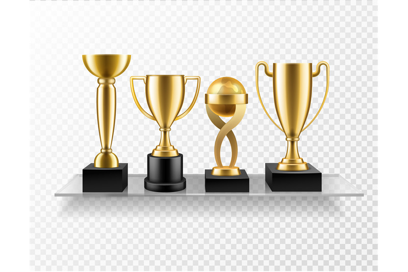 trophy-on-shelf-realistic-golden-cup-awards-on-glass-shelves-champio