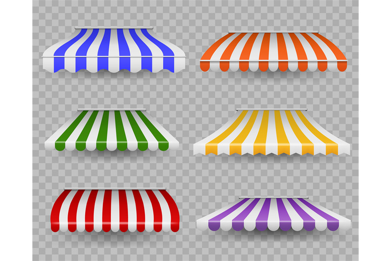striped-awnings-colorful-outdoor-canopy-for-shop-restaurants-and-mar