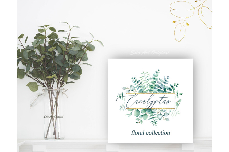 blue-eucalyptus-wreathes-and-freames-watercolor-collection