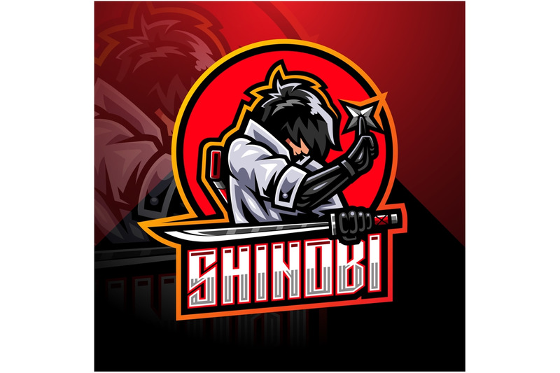 shinobi-esport-mascot-logo-design