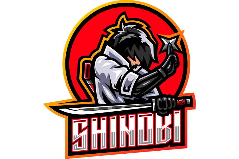 shinobi-esport-mascot-logo-design