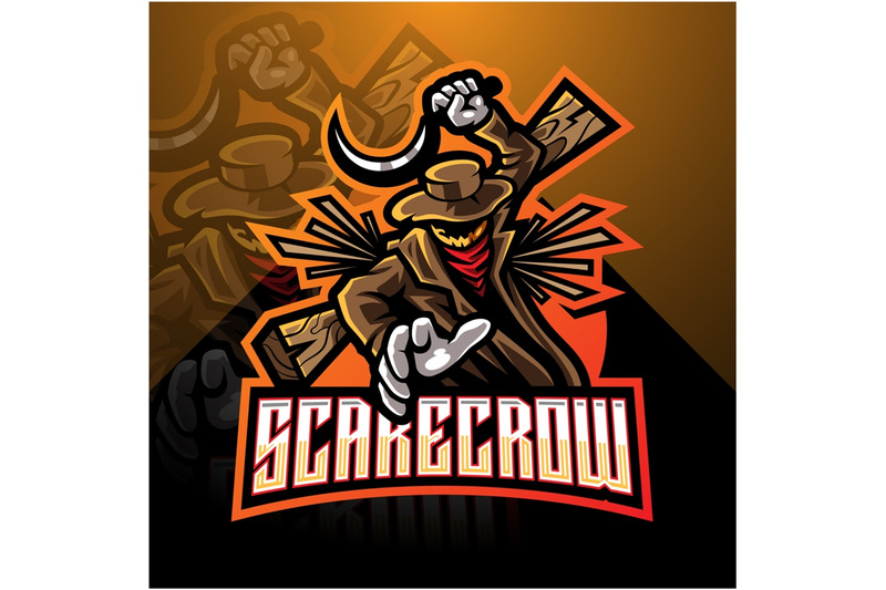 scarecrow-esport-mascot-logo-design