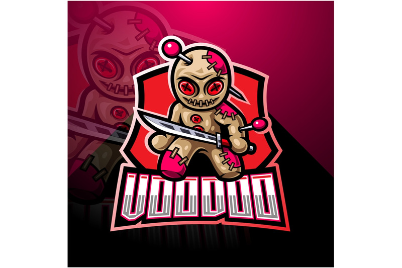 voodoo-esport-mascot-logo-design