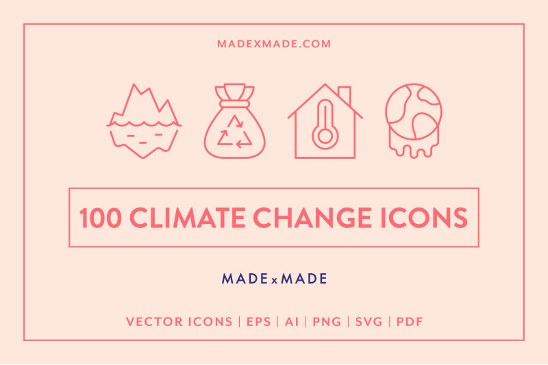 line-icons-climate-change