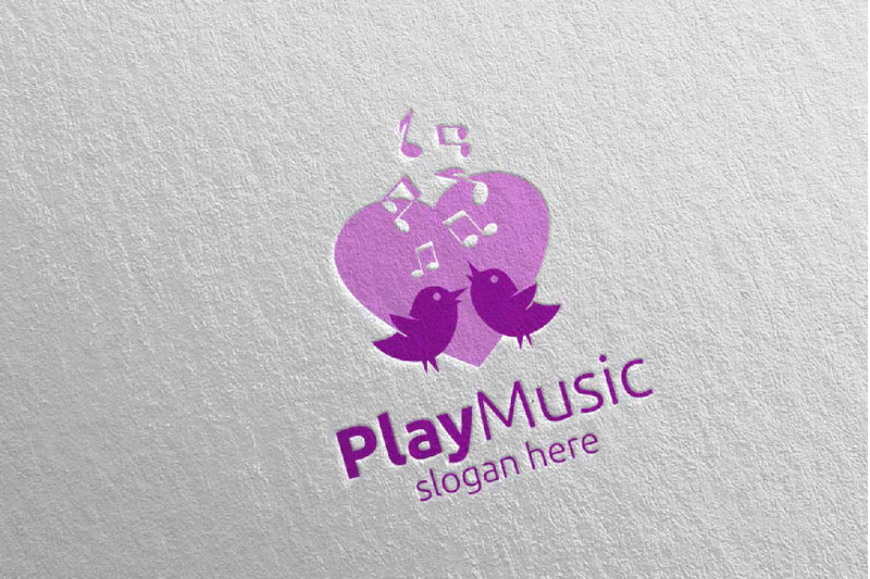 music-logo-with-love-and-bird-concept-56