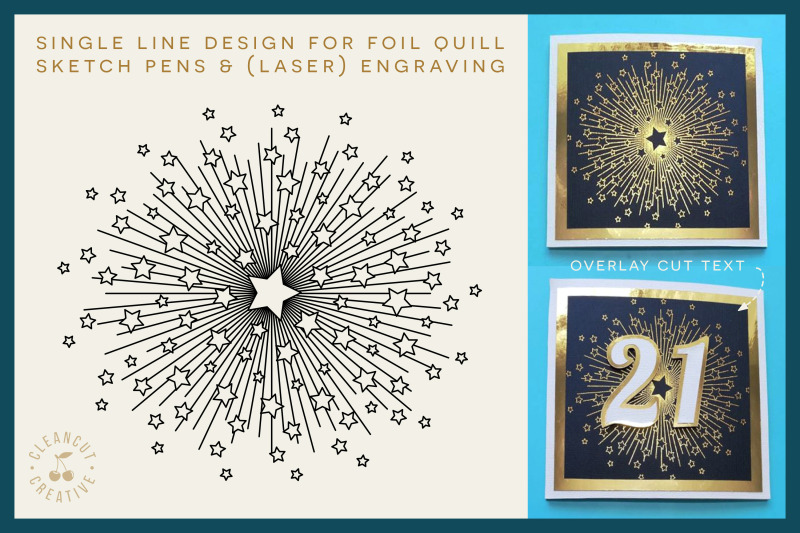 foil-quill-starburst-single-line-sketch-design-svg-file