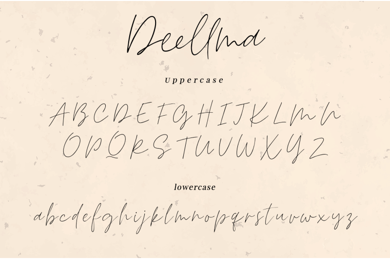 deellma-script-font