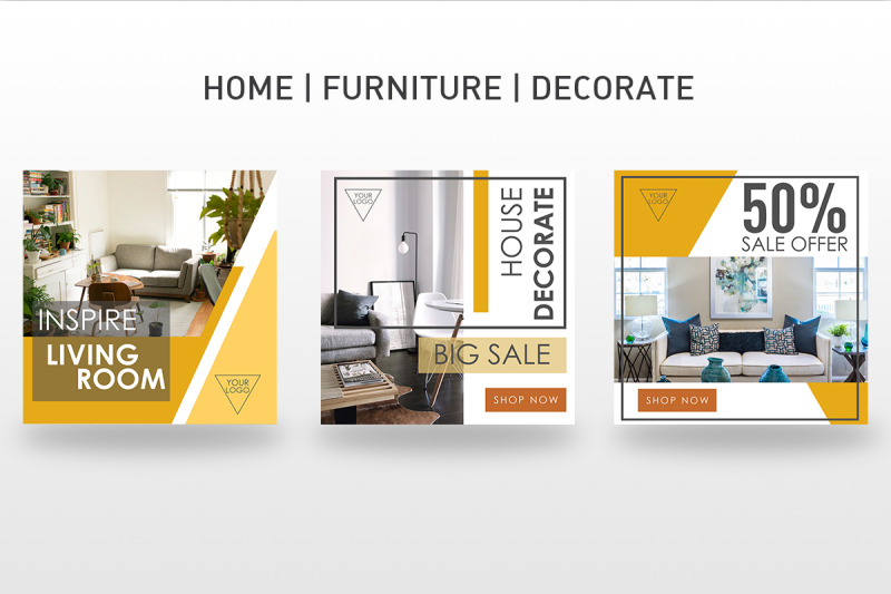 social-media-post-home-and-furniture-template-collection
