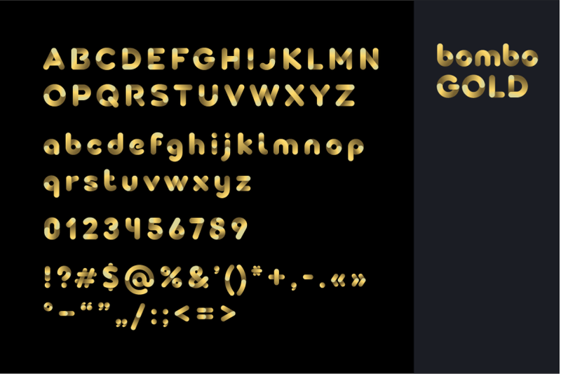 bombo-color-fonts-red-gold-silver