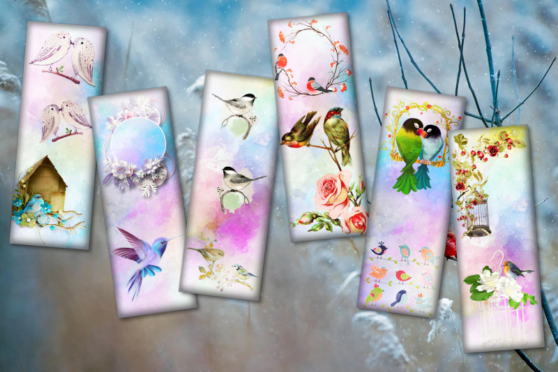 birds-bookmarks-flower-downloadable-bookmark