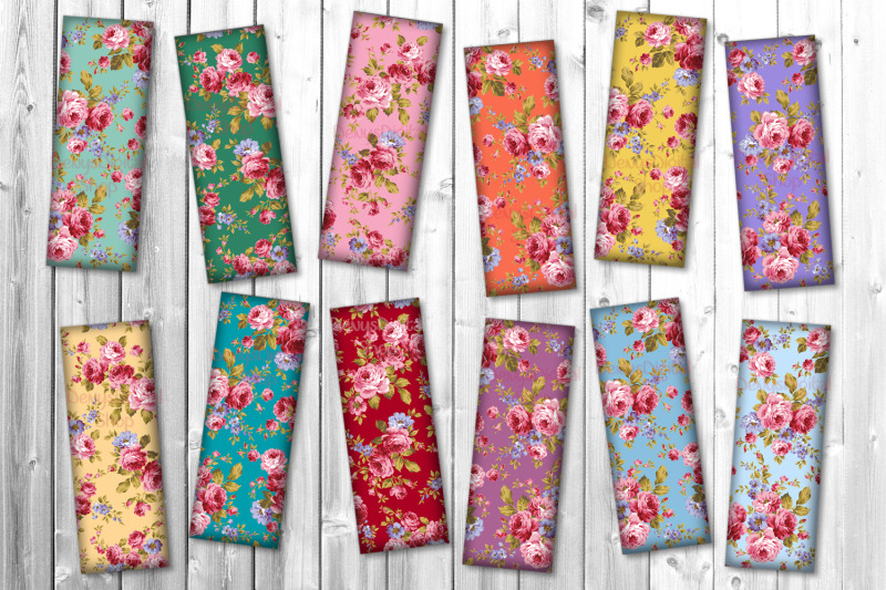 flowers-bookmarks-bookmarks-printable-1-8x5-inch-bookmarks-floral-book