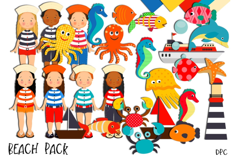 beach-clipart-and-papers