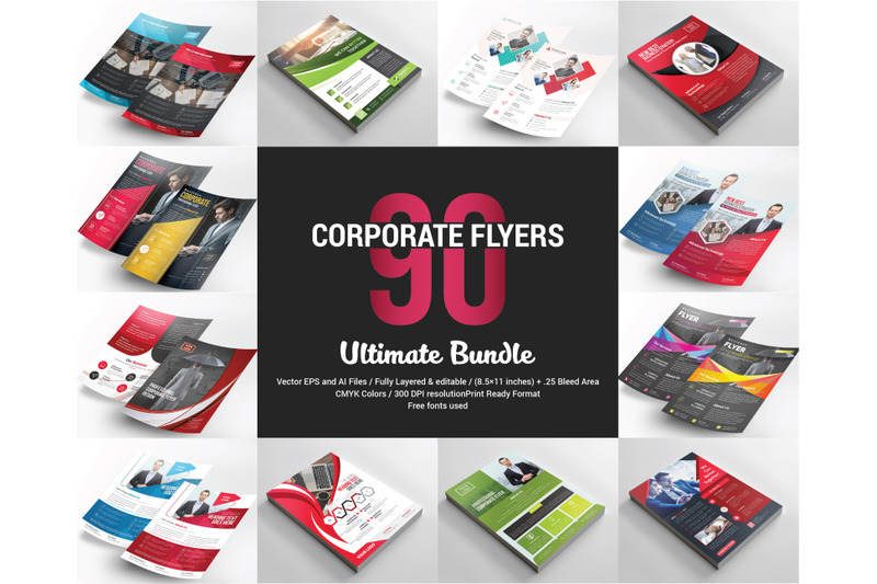 90-corporate-flyers-bundle