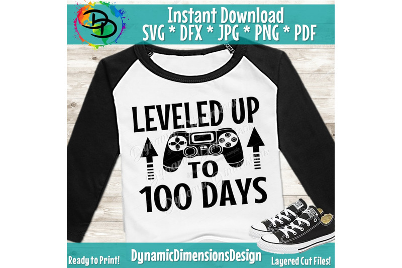 level-100-days-unlocked-svg-100th-day-of-school-cut-file-video-game