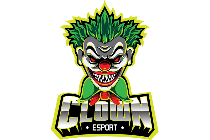 clown-esport-mascot-logo-design