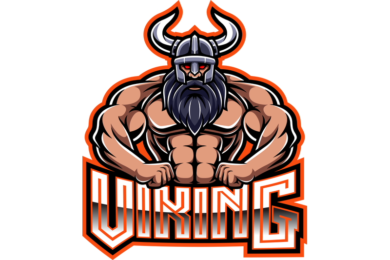 viking-mascot-gaming-logo-design
