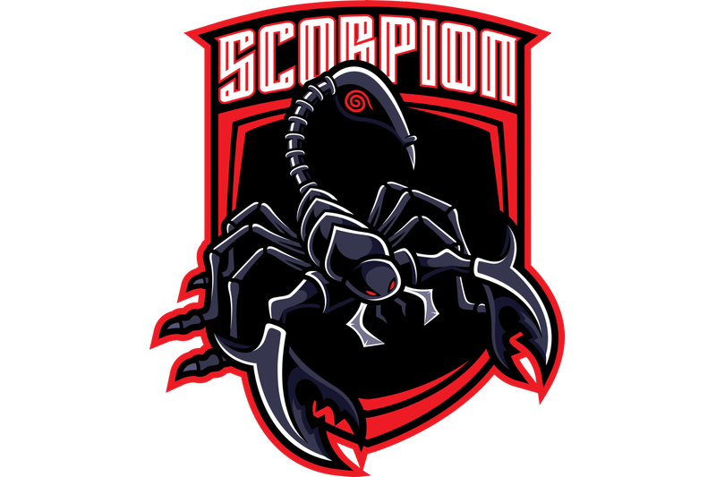 scorpion-esport-mascot-logo-design