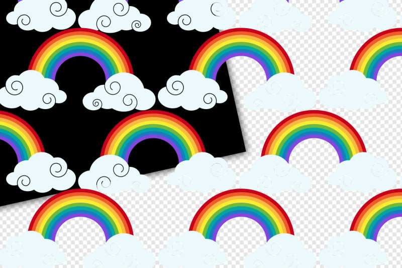 rainbow-pattern-overlays