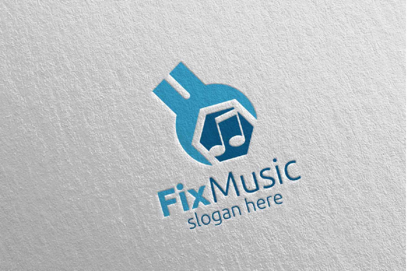 fix-music-logo-with-note-and-fix-concept-64