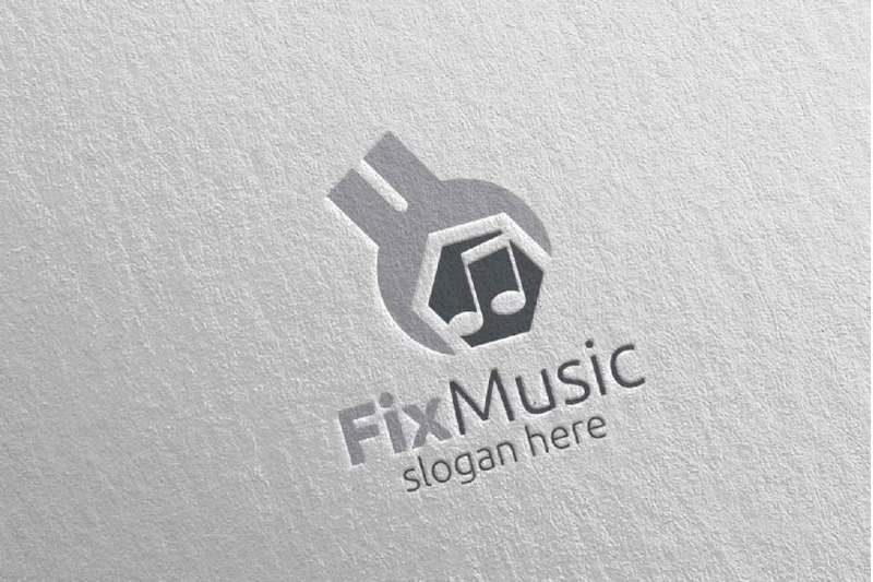fix-music-logo-with-note-and-fix-concept-64