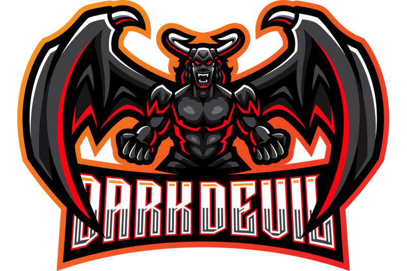dark-devil-esport-mascot-logo-design