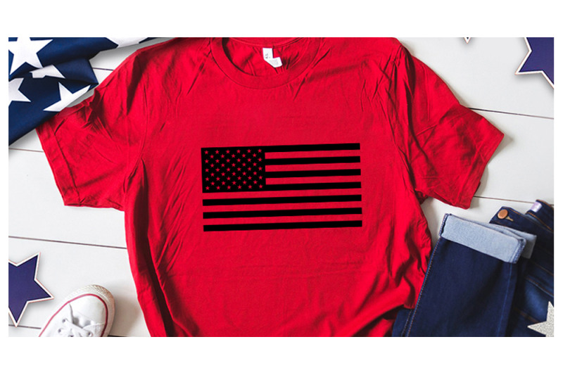 monochrome-america-flag-svg-for-america-tshirt