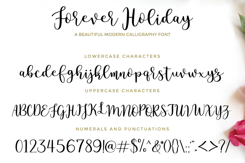 forever-holiday-font