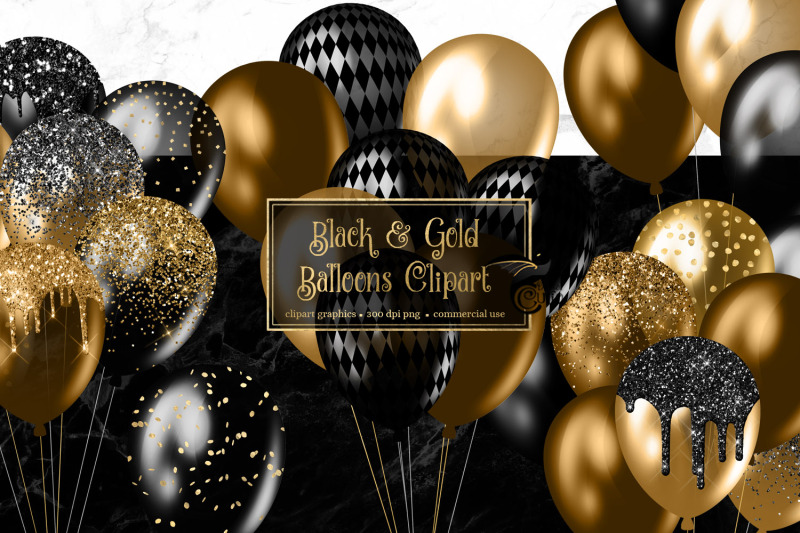 black-and-gold-balloons-clipart
