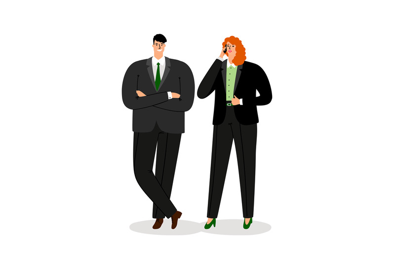 cartoon-business-couple