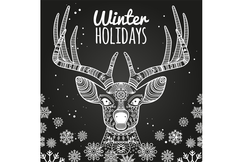 deer-and-snowflakes-winter-holiday-card-template