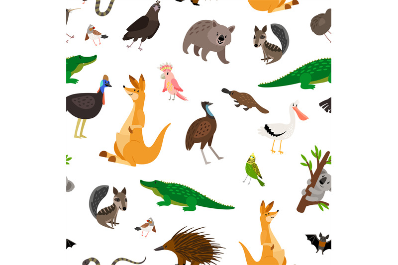 australia-animals-pattern