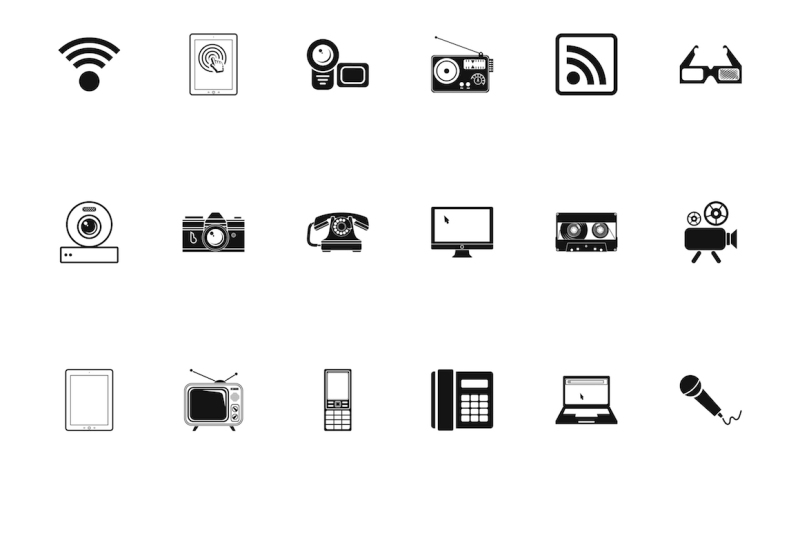 devices-icons-set