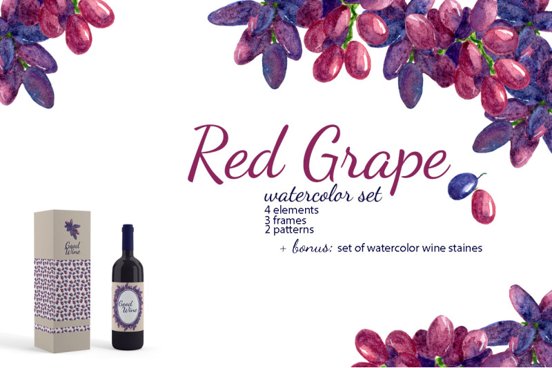 red-grape-watercolor