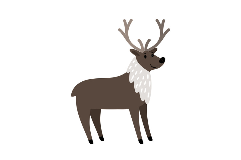 reindeer-cartoon-animal-icon