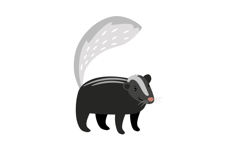 skunk-cute-cartoon-icon