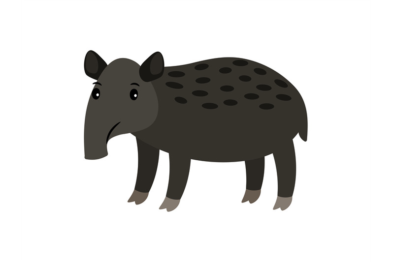tapir-cartoon-icon