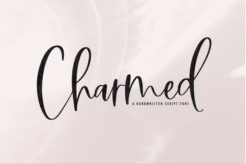 charmed-handwritten-script-font