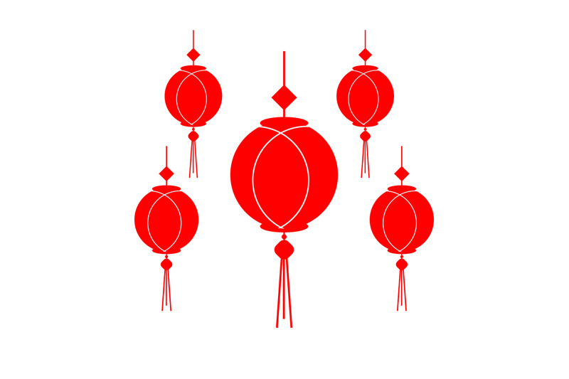 red-lantern-simple-vector-illustration