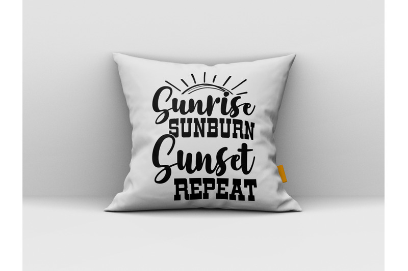Sunrise Sunburn Sunset Repeat SVG Design By Creative Art