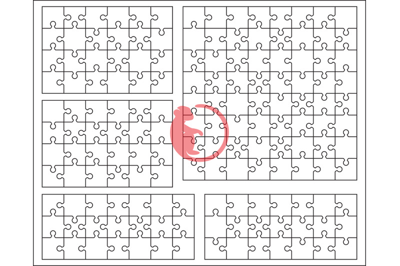 white-puzzle-pack-all-puzzles-separated-svg-dxf-png-eps-and-jpg