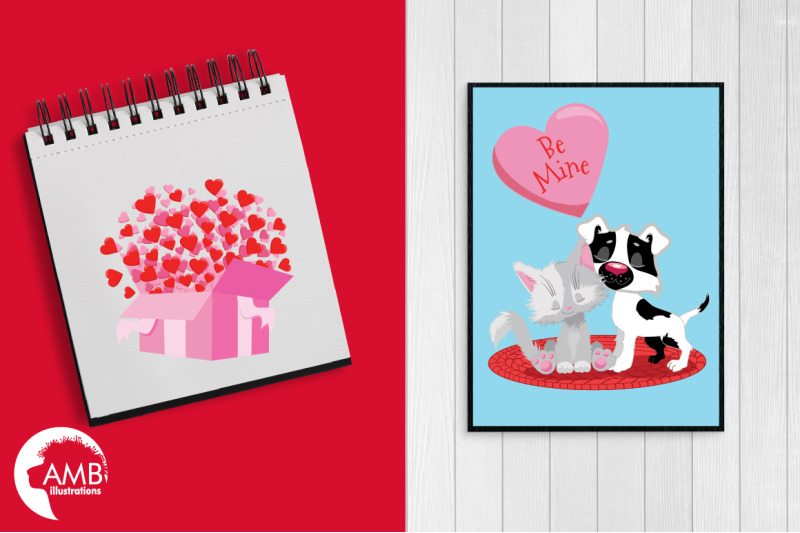 valentine-cat-039-s-clipart-pack-amb-2709