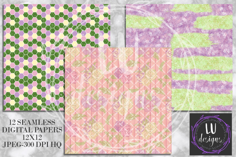 spring-digital-papers-floral-patterns-garden-scrapbook-backgrounds