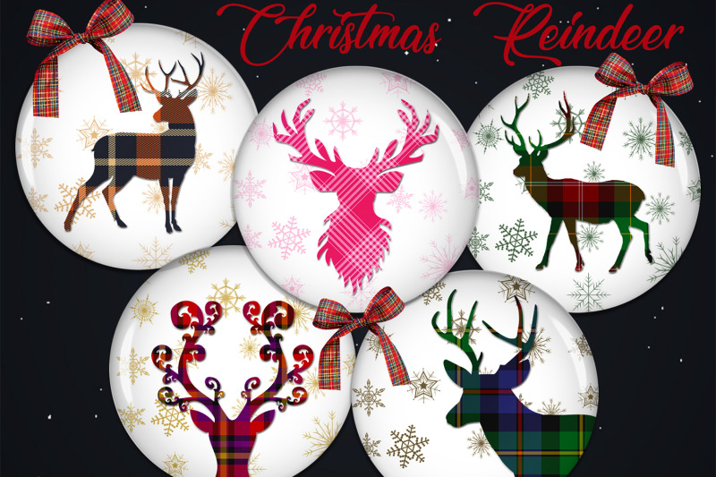 christmas-digital-collage-sheet-reindeer-printable-images