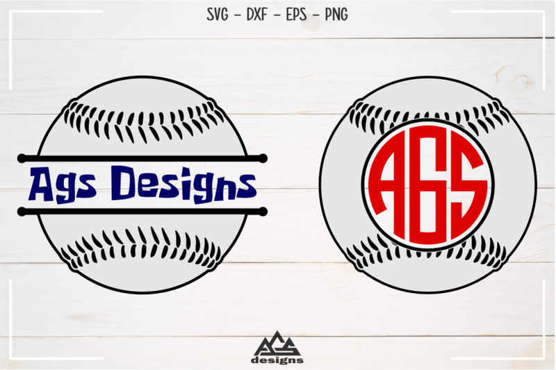 baseball-sport-split-monogram-frame-svg-design