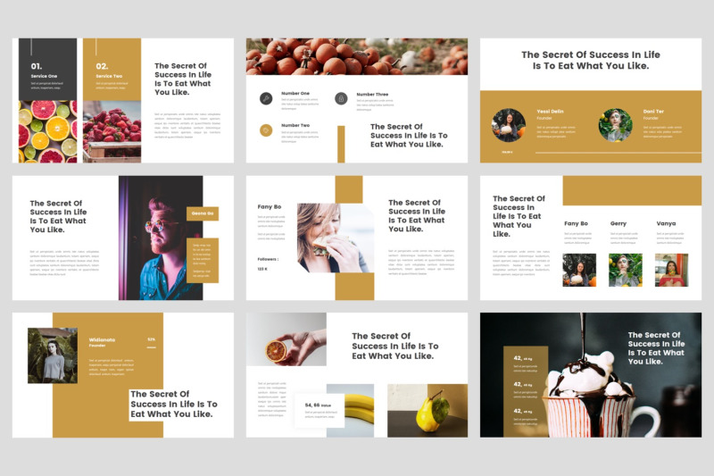 hara-food-powerpoint-template