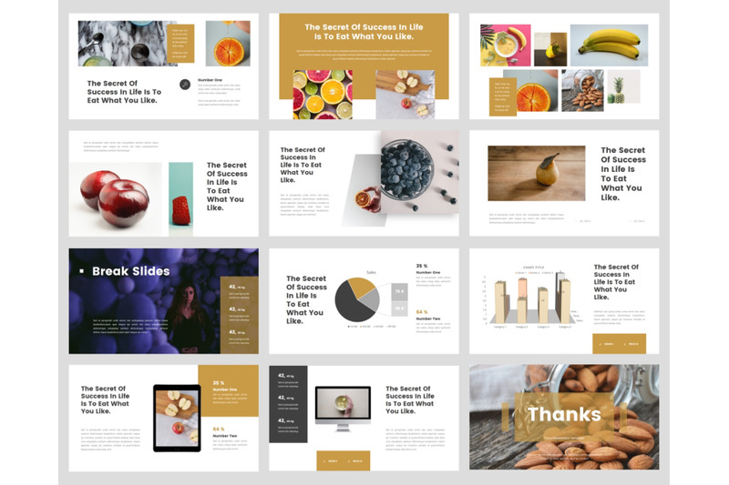 hara-food-powerpoint-template